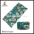 Flower Seamless Neck Tube Multifunction Headwear Bandana